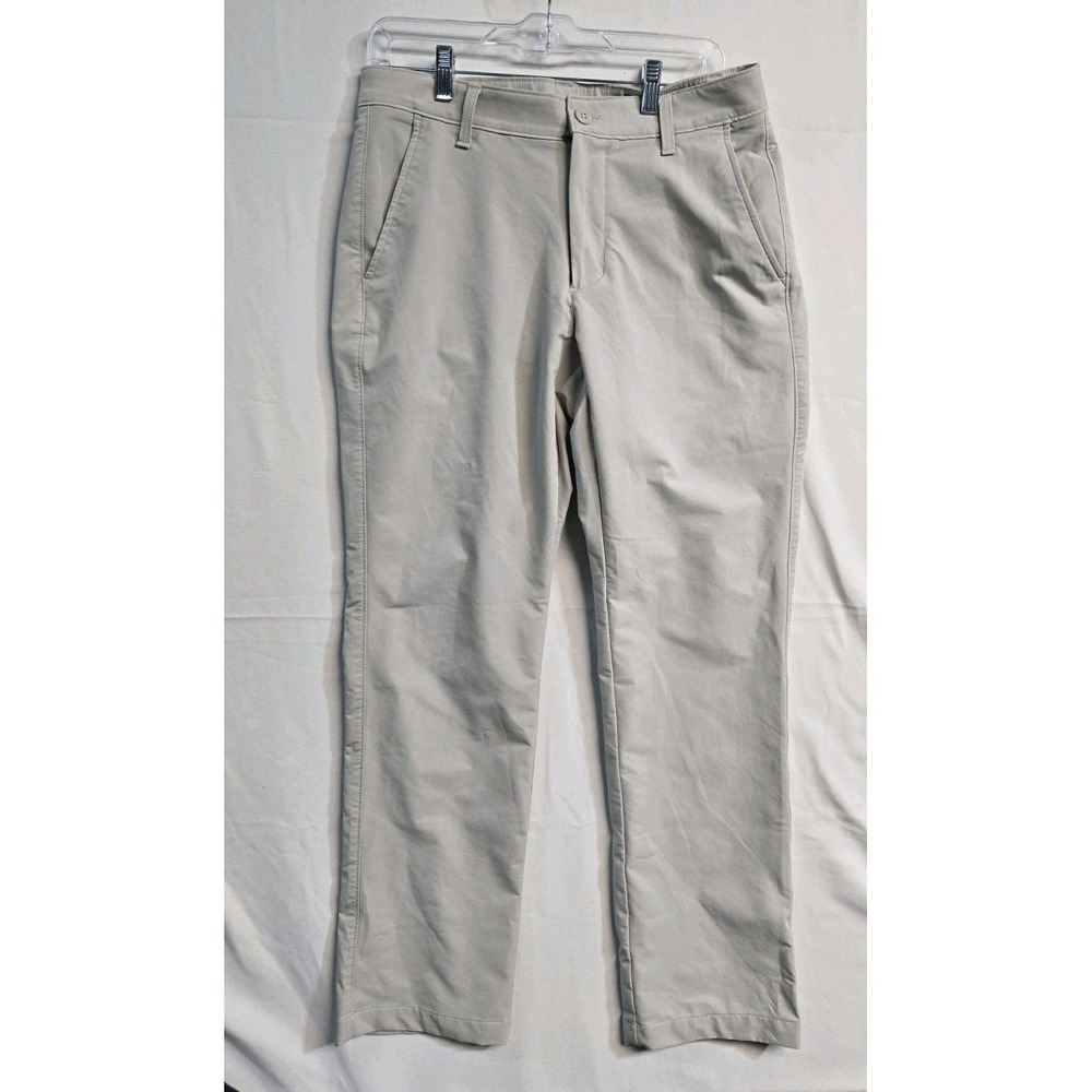 Under Armour Men's Golf Pants 32x30 Beige Logo
